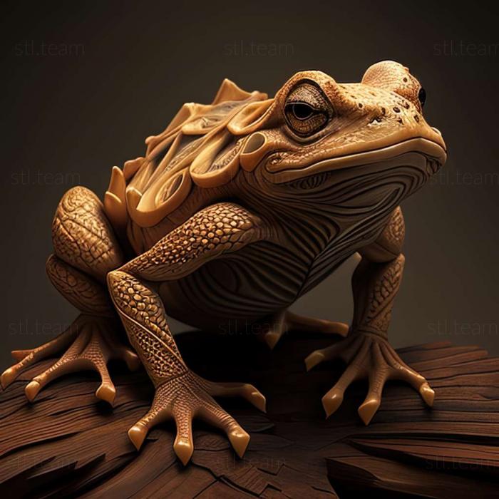 3D model Notobatrachus reigi (STL)